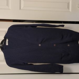Lochmere 100% Cashmere Sweater size XS Navy Blue, NWOT